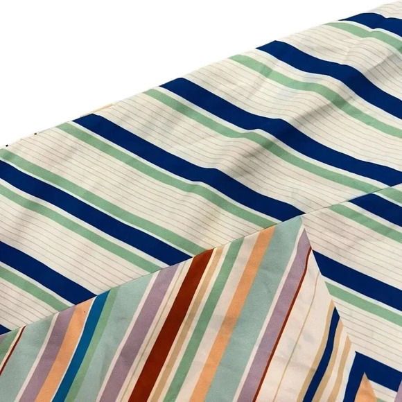 Black Halo Jodee Mini Dress in Frosty Striped Sheath Dress 12 - Picture 7 of 10